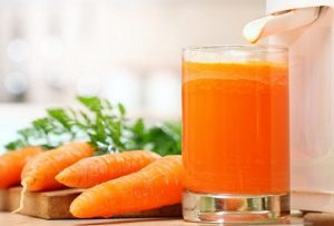 Морковный сок при пониженном давлении