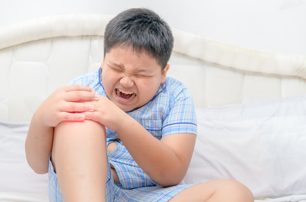 osteochondritis knee on child