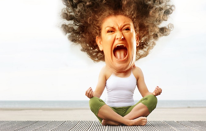 Хотите кричать во время йоги? Яростная йога идеально подходит для вас