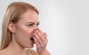 parasite that cause bad breath